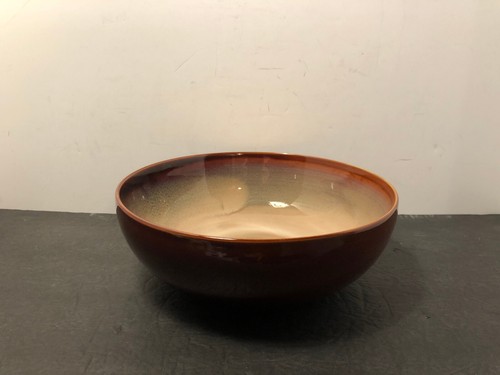 Sango Nova Brown 9" Round Vegetable Bowl # 4933 Stoneware