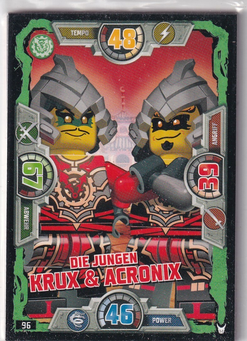 Lego Ninjago Serie 3 TCG Sammelkarten Nr. 96 Die Jungen Krux