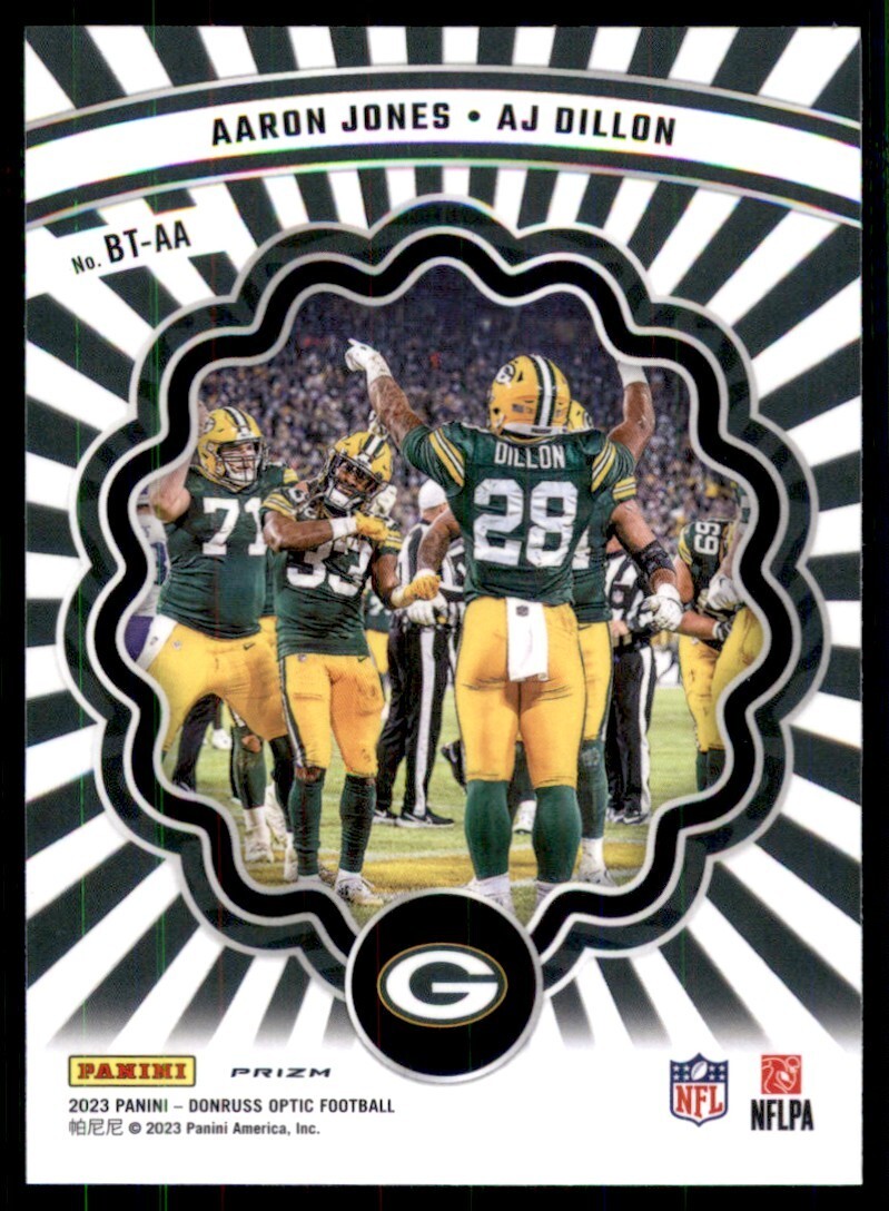 PANINI NFLカード GOLD STANDARD AJ DILLON GREEN BAY PACKERS 47/49 #264 送料無料 中古 IT1 49