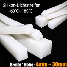 Solide Silikon Dichtung Vierkantleisten Sealing Quadrat Stab Breite*h&ouml;he 430mm