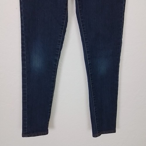 Levis Girls Blue Jeans Size 12 Denim Legging Slim Fit Adjustable Waist 5-Pocket - Picture 3 of 11