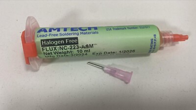 AMTECH NC-223 ASM BGA PCB 10ml Flussmittel Lötpaste Löten, Soldering FLUX