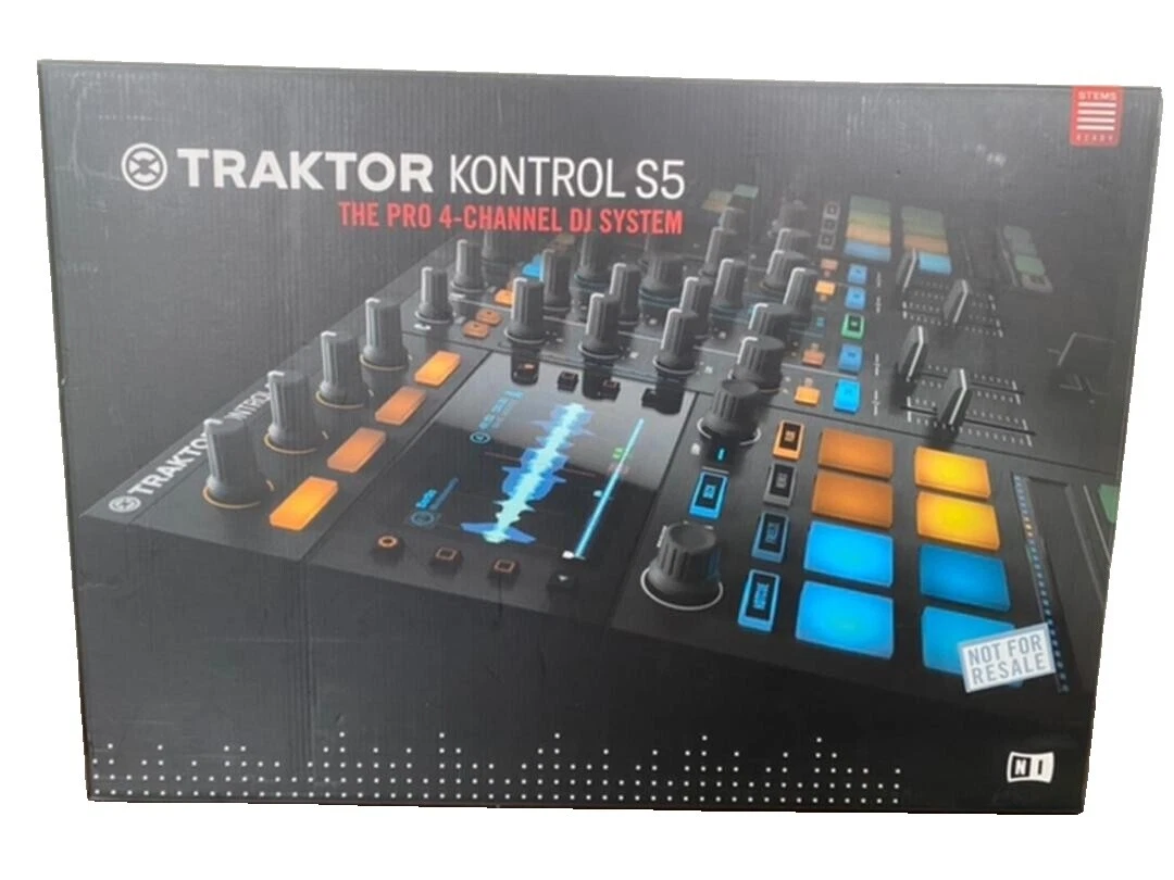 Native Instruments Quad Deck Controller Digital DJ Controllers