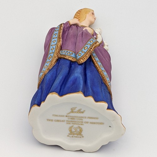 Lenox Great Fashions of History Juliet Italian Renaissance Porcelain Figurine - Picture 8 of 11