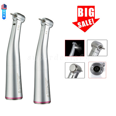 Dental LED Fiber Optic Contra Angle Handpiece 1:5 Increasing NSK type yabang OR