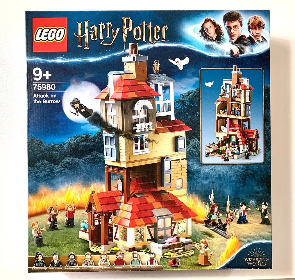 LEGO 75980 Attack on The Burrow - Set Harry Potter MISB Fuori Produzione