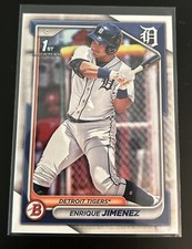 2024 1st Bowman #BP-31 Enrique Jimenez  Detroit Tigers