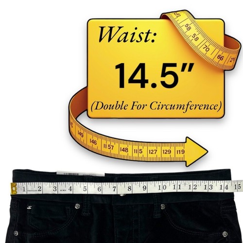 Seven7 Tummy Less High Rise Black Velvet Skinny Jeans WOMENS 4 Stretch Slimming - Picture 7 of 16