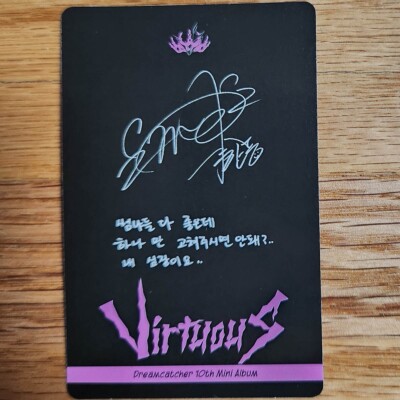 Handong Official Photocard Dreamcatcher 10th Mini Album Virtuous