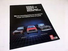 1987 Dodge Ram 50 Dakota Ram 150 Preview Brochure