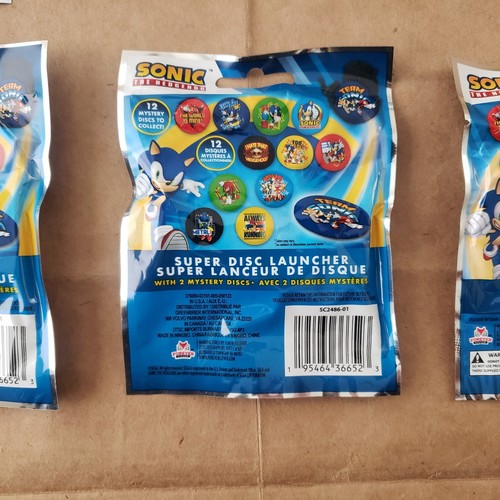 SONIC The HEDGEHOG FIG Super CLIP CHARMS Mini Walker LANYARD Disc Launcher LOT - Picture 19 of 24