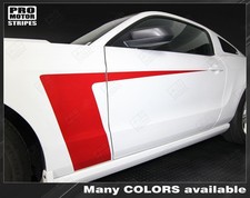 Ford Mustang Side Accent Hockey Stripes Decals 2010 2011 2012 2013 2014 Pro Moto