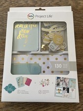 Becky Higgins Project Life Gold Foil Cards And Embellishments New 130 pc