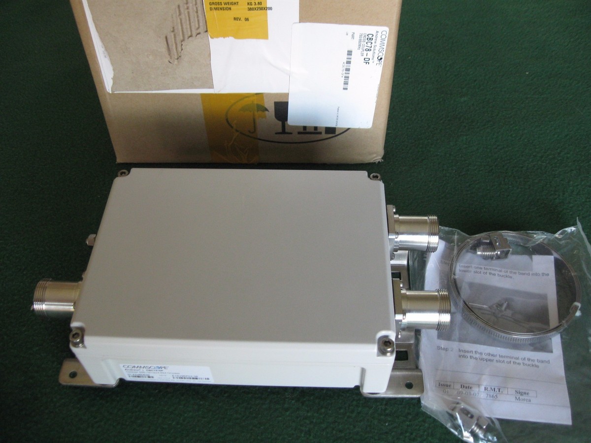Andrewページ NEW COMMSCOPE/ANDREW SOLUTION 1 BASE CROSSBAND COUPLER CBC78-DF