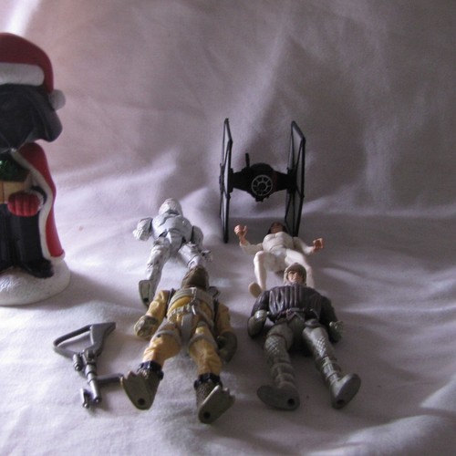 Star Wars Toy Figure Kenner Loose Bossk Leia Hoth Han Solo 90s Tie Toys Figures - Picture 5 of 13