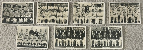 SEVEN 1936 ARDATH PHOTOCARDS football soccer teams GREAT DEAL