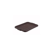 Winco PL-57B Bus Tub Lid, Brown | 22 x 16