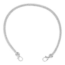 Rhinestone Purse Chain Strap: Wallet Chain with Lobster Clasp - Decorative