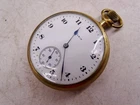 Antique Elgin Art Deco Pocket Watch Ramona Open Face Case Vintage 1900s Old