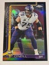 2025 Topps Chrome Brian O'Neill Black Refractor /10 #196