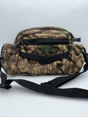Fleece Camouflage Bauchtasche