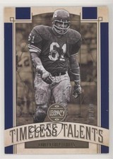 2019 Panini Legacy Timeless Talents Blue 30/50 Curley Culp #TT-CC HOF 0v0