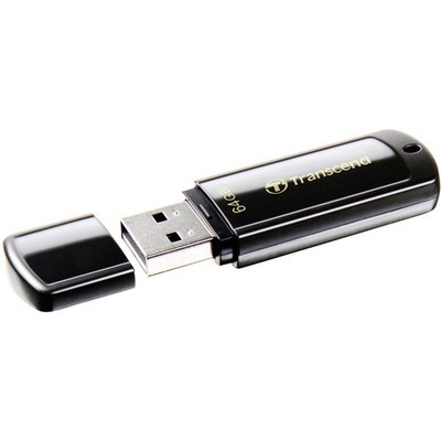Transcend JetFlash  350 USB-Stick  64 GB Schwarz TS64GJF350 USB-A (USB 2.0)