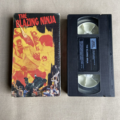 The Blazing Ninja (VHS 1973) Philip Cheung Sony Tanaka Kung Fu Martial Arts G Ho
