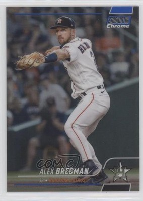 2022 Topps Stadium Club Chrome Blue Refractor 138/199 Alex Bregman #247 b4d