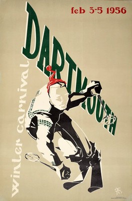 Dartmouth Winter Carnival 1956 Ski USA
