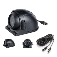 12V-24V 4Pin LED Backup Camera for Truck Bus Vehicle Reversing Monitoring + 5...