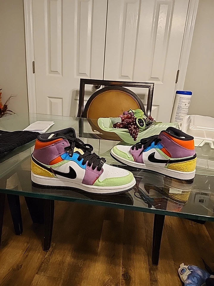 Talla 7 - Air Jordan 1 SE bombilla media W Foto 3 de 4