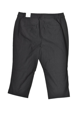 Lane Bryant Women Size 20 The 4-Season Slim Capri Black Mid-Rise New With Tags