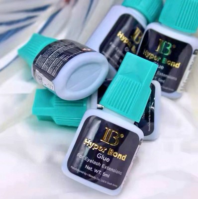 0,5 SWimpernkleber IB Hiper  Bond 5ml schwarz Eyelash Glue Wimpernverlängerungen