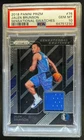 2018-19 Prizm Jalen Brunson Sensational Jersey RC #76 Mavericks PSA 10