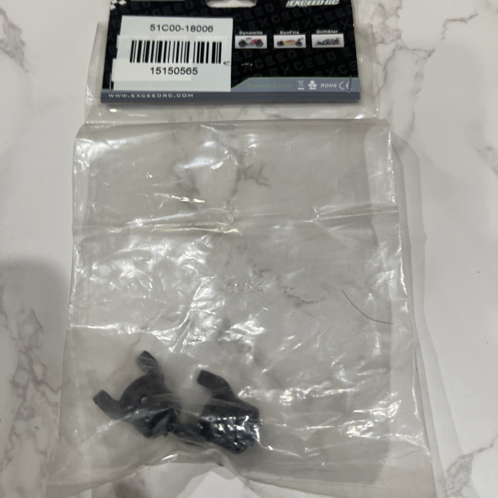 Exceed RC Part No. 18006 Himoto Steering Arm(L/R) For RC 1/1