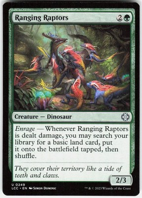 Ranging Raptors U Commander: The Lost Caverns of Ixalan 249 LP