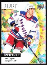 2023-24 Upper Deck Allure Yellow Taxi Will Cuylle Rookie New York Rangers #101