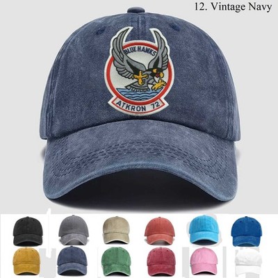 Customized Embroidered Hat ATTACK SQDN 72 U.S.NAVAL, Trucker Hat, Gift Idea