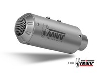 Mivv MK3 SchalldäMpfer Slip-On Racing Auspuff Edelstahl FüR KTM 790 Duke 2018-20