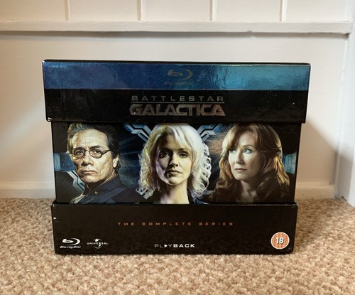 Battlestar Galactica: The Complete Series Blu-Ray (2009) Edward James Olmos sehr guter Zustand