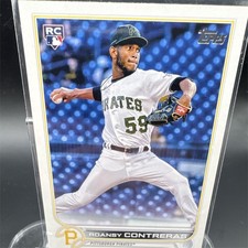 Topps Roansy Contreras Pittsburgh Pirates Series 2 Rookie Card #543. rookie card picture