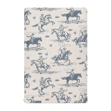 Cowboys Horse Western Crib Sheets Soft Breathable Fitted Baby Crib Sheets Mat...