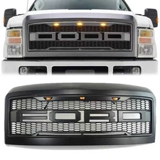 Grill Raptor Style For 2008-2010Ford F250 F350 Super Duty Grille Front Mesh