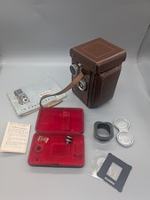 Rolleicord VA 120 TLR Film Camera Xenar 75mm f/3.5 with extras READ DESCRIPTION