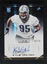 2014 Panini Rookies & Stars 9/10 Kyle Van Noy #161 Auto 5l2