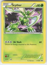 Scyther 4/108 Uncommon Dark Explorers Pokemon Moderately Played on eBay