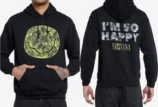 Nirvana Im So Happy Hoodie Size S-5XL Unisex