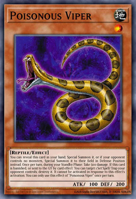 #ad 3x Poisonous Viper Ultra Rare BLGG EN030 $2.95
