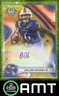 Jalon Daniels 2024 Bowman Best University 49/50 Best of 2024 Auto Gold Jayhawks
